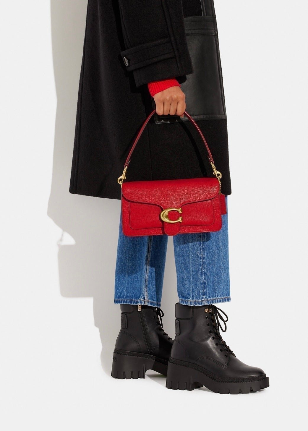 NWT Coach Tabby Shoulder Bag 26 Red FIRM PRICE