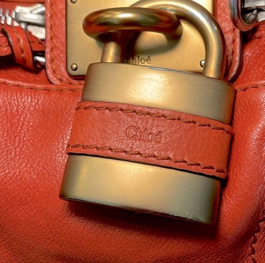 Chloé Paddington Leather Shoulder Bag
