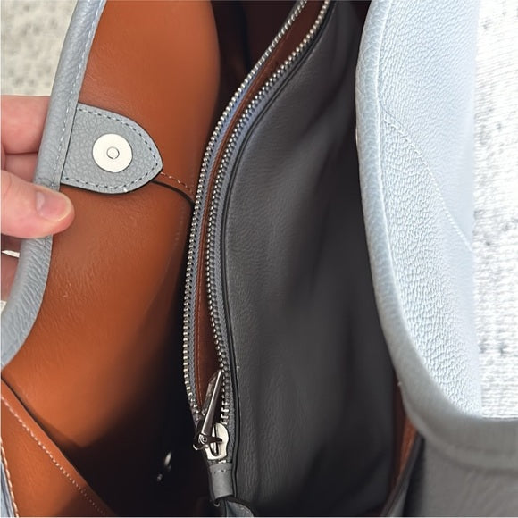 Coach • Lana Shoulder Bag in Blue Gray