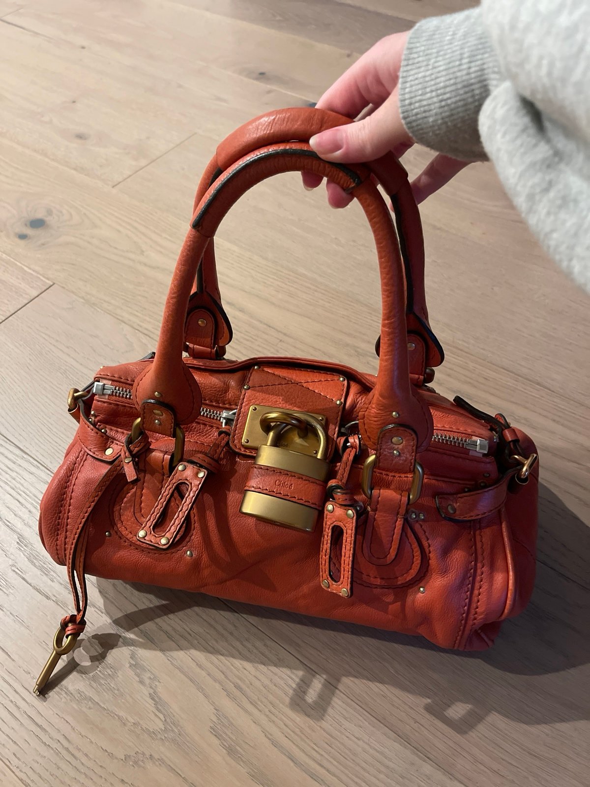 Chloé Paddington Leather Shoulder Bag