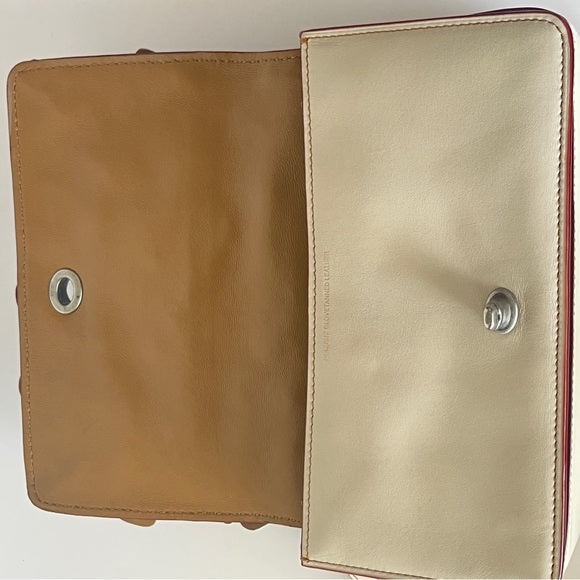 Coach Double Dinky With Chalk Wild Tea Rose 1941 Runway Collection