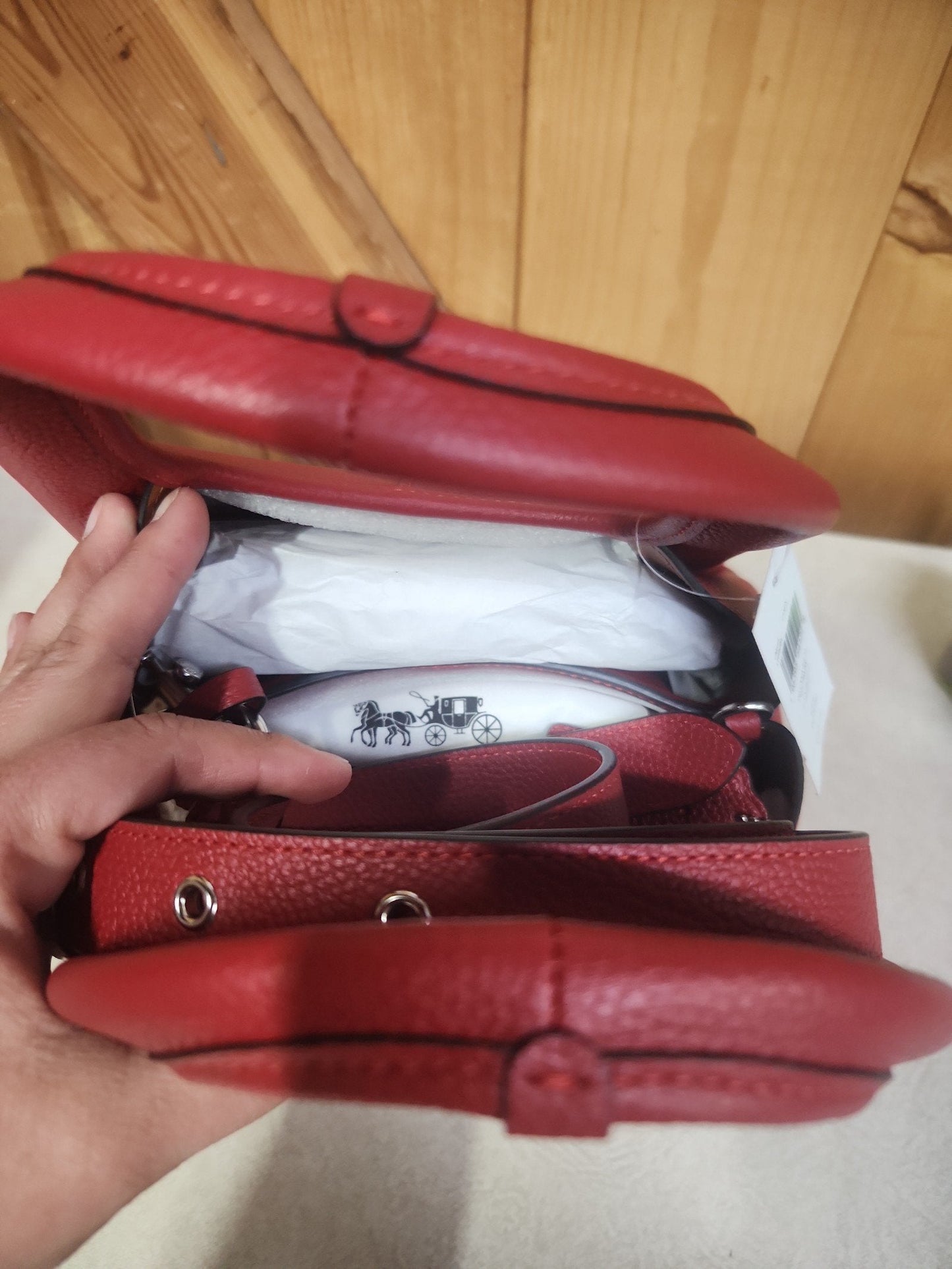 Coach Lana 23 CM545 LH/Ruby NWT Sold Out!!