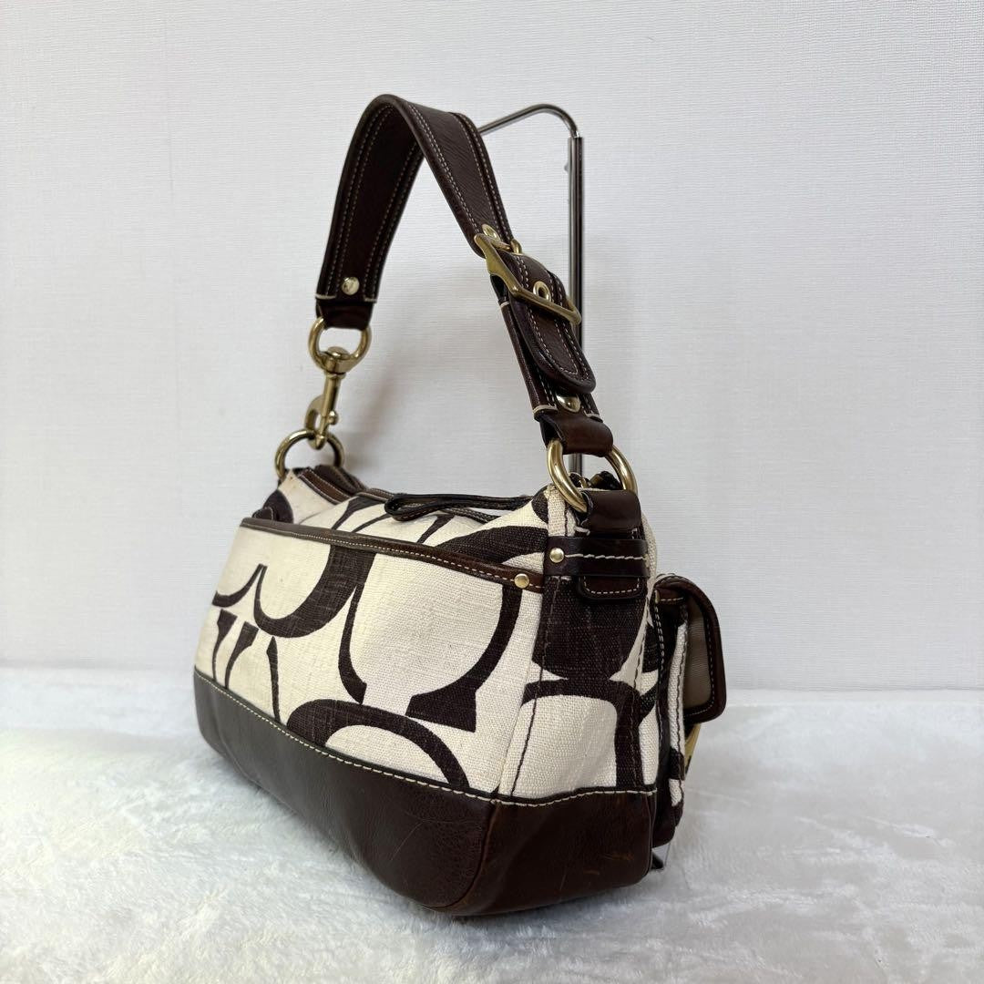 65th Coach Signature Legacy Shoulder Bag F90