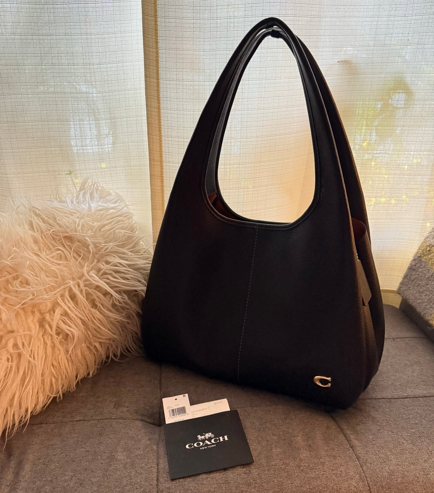 Coach Lana Shoulder Bag Black