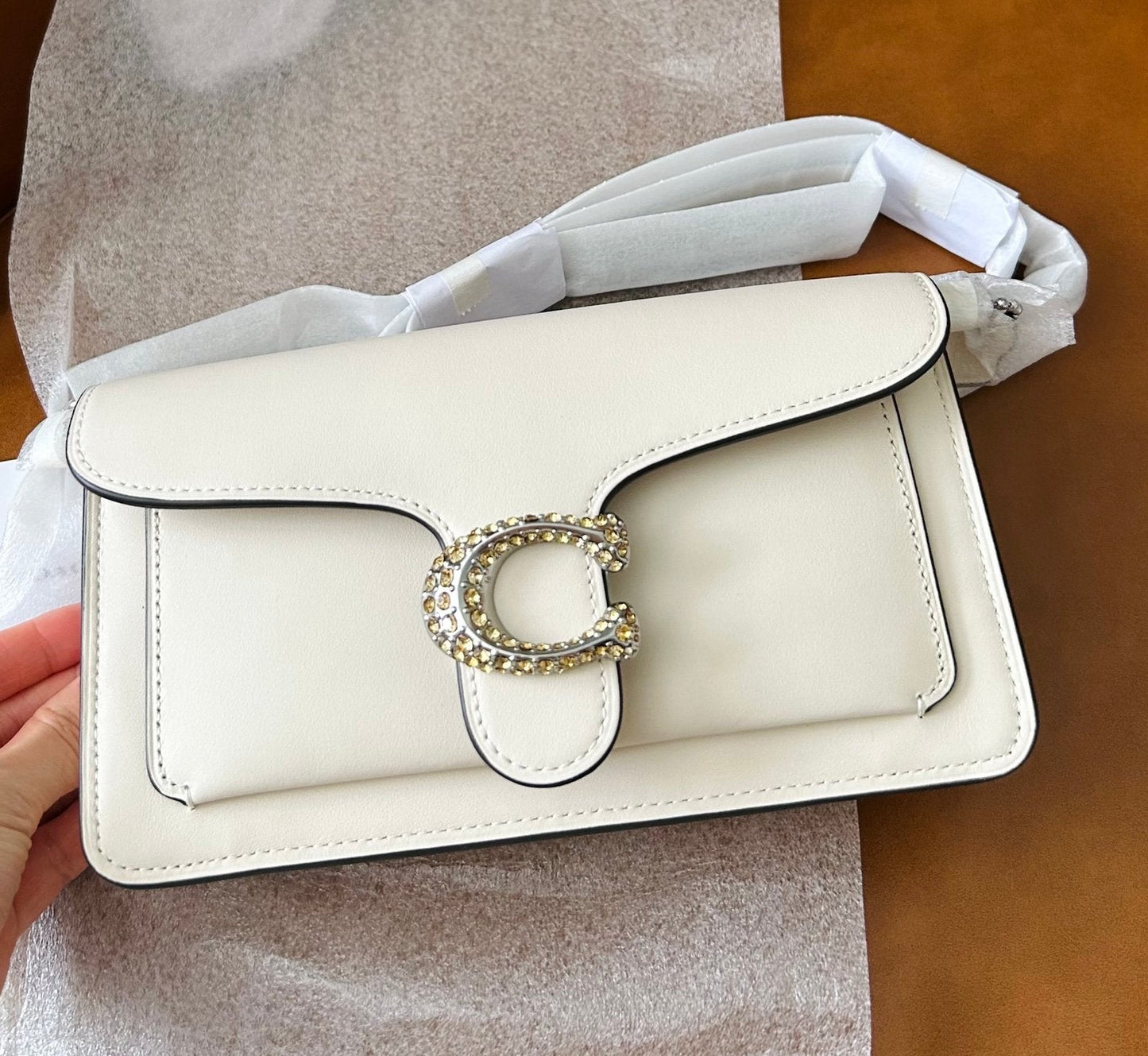 Coach Tabby Chain Clutch