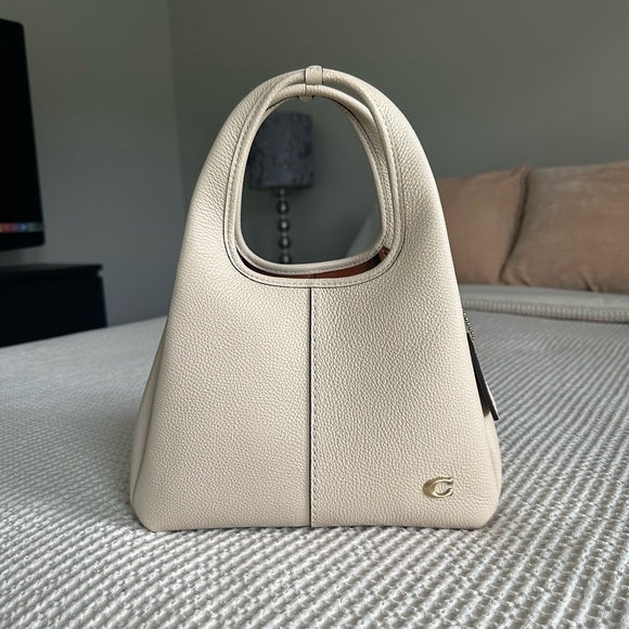 COACH Lana Shoulder Bag 23 Ivory
