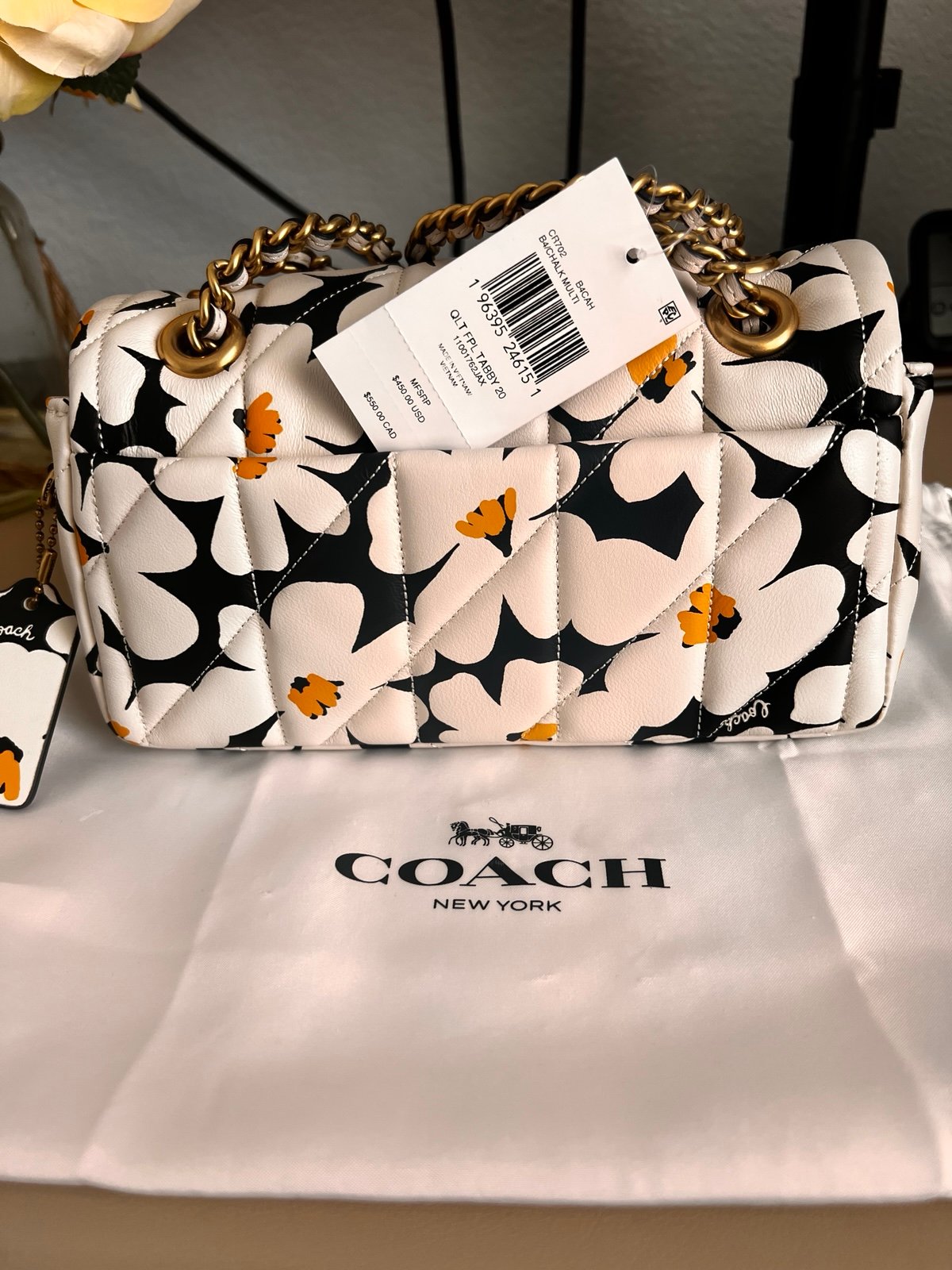 Coach Floral Tabby 20