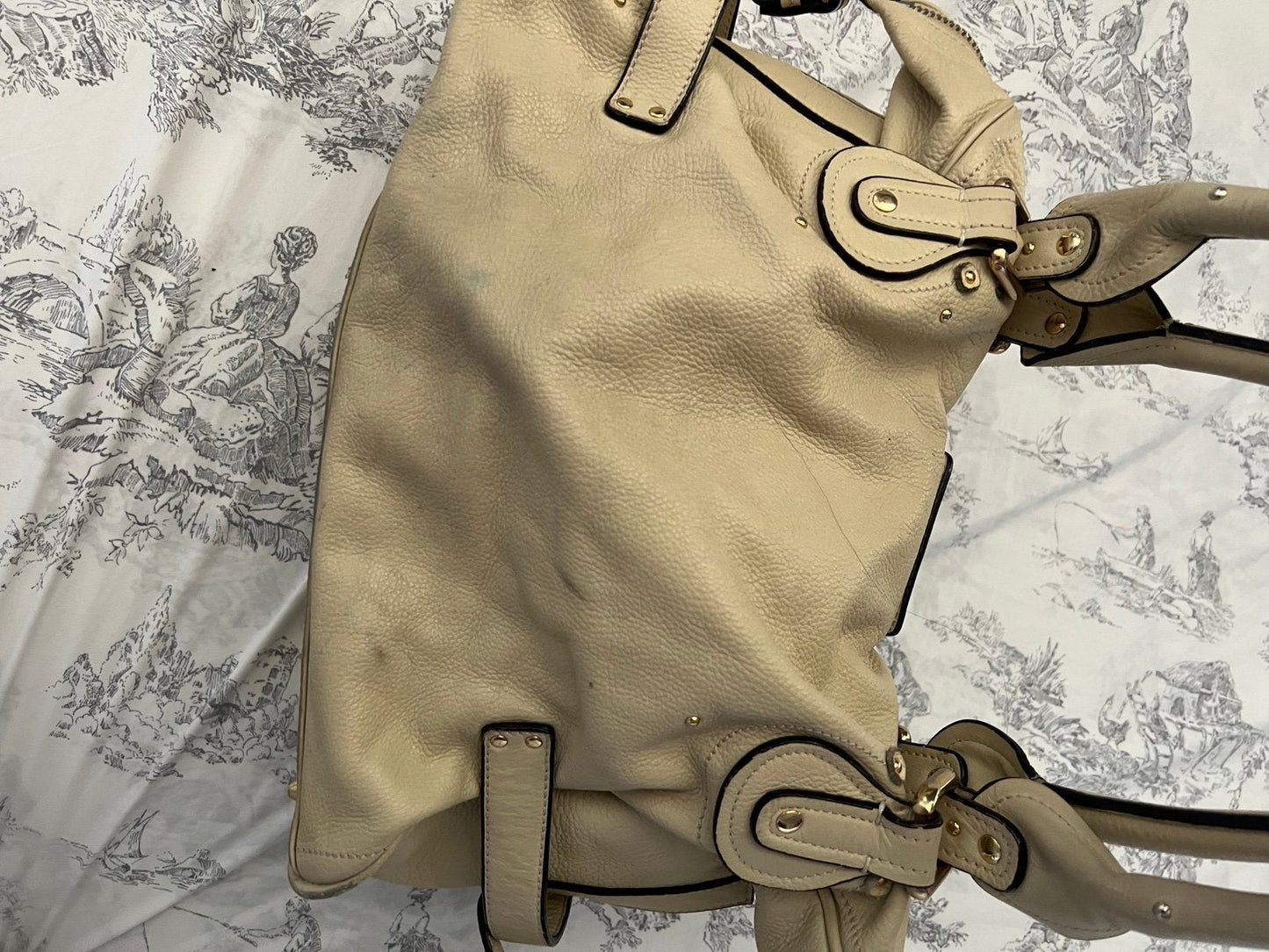 Cream Chloé Paddington Bag