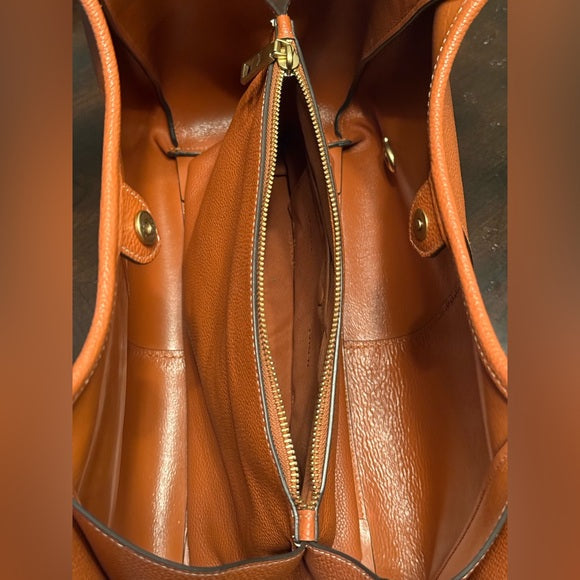 Coach Lana Shoulder Bag - Burnished Amber
