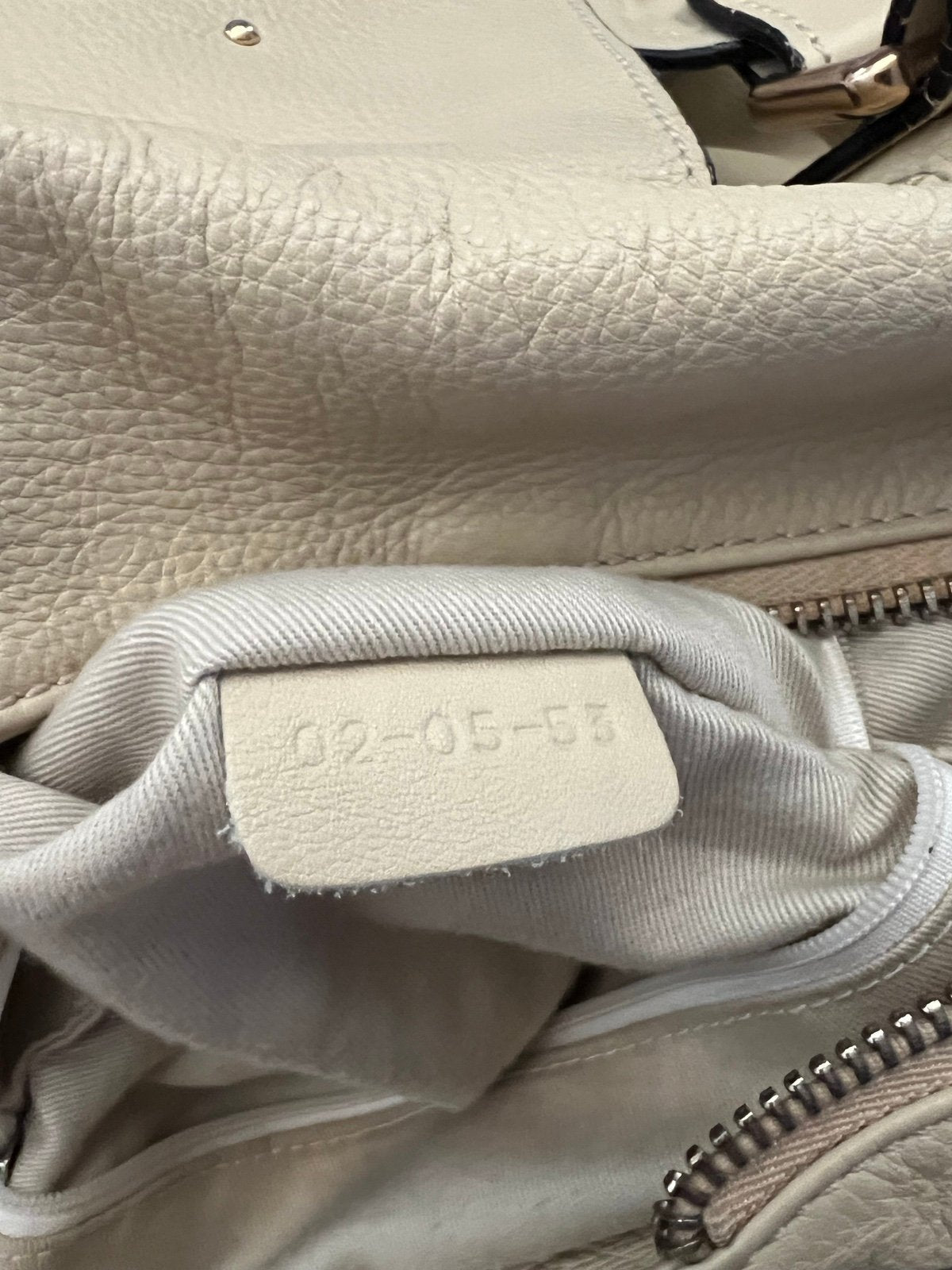 Cream Chloé Paddington Bag