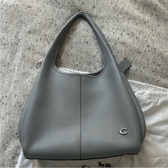 Coach • Lana Shoulder Bag in Blue Gray